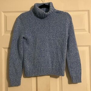 Women’s Blue Lands End Turtleneck